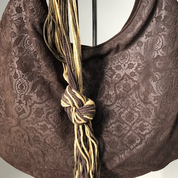 Patricia Pepe Firenze Leather Hobo, EUC, never used - Picture 4 of 11